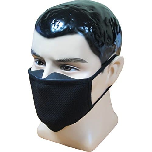 Foguard 3D Silicon Mask / Yellow Dust Mask / Fine Dust Mask / Anti-Fogging Mask - Great For Biking, Jogging, Climbing, Out Door Activities - Universal Size