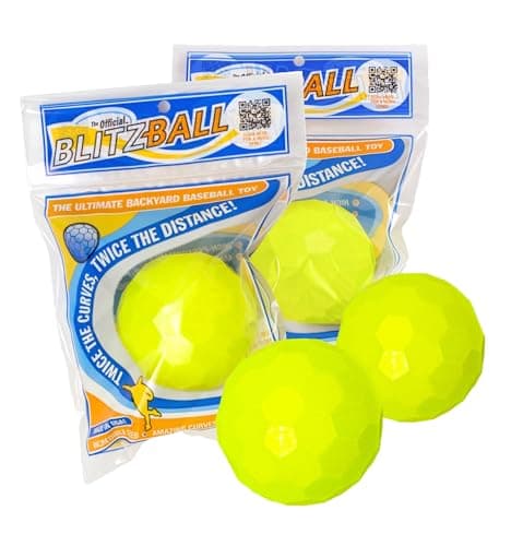 Blitzball Plastic Baseball (4 Pack)