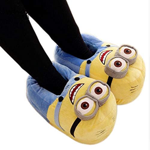 The warm Despicable Me stuffed slippers winter "minion Boss of Despicable Me" movie (japan import)