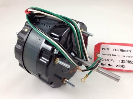 AirthermJ31R01872 TE Fan Motor, McMillan Electric A0524A2161