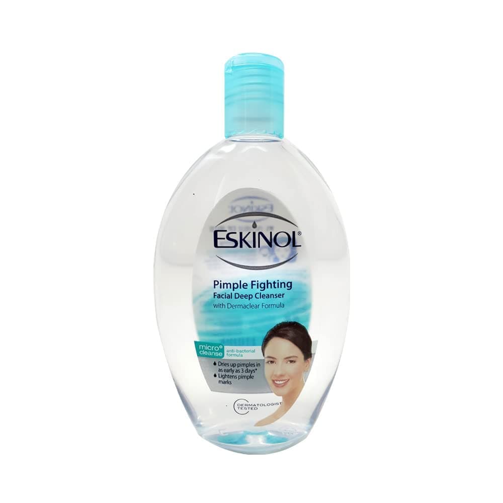 ESKINOL Pimple Fighting Facial Deep Cleanser (ESKINOL Pimple Fghting, 8.8 fl oz (225 ml)