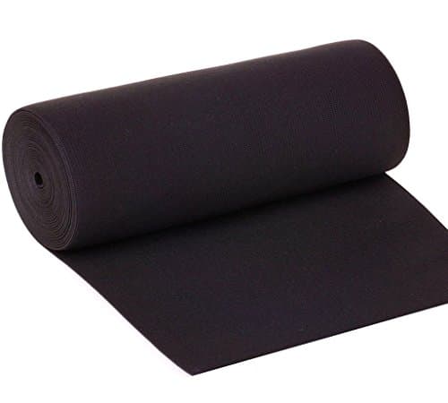Gourd Black Knit Heavy Stretch High Elasticity Elastic Band 1 Yard (10-inch)