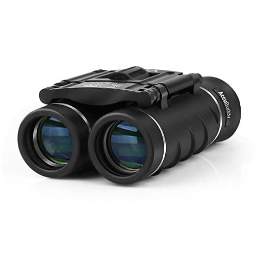AccuBuddy 8x Zoom Mini Binocular, HD Pocket Sized Wide View Telescope with adjustable Focus, Waterproof