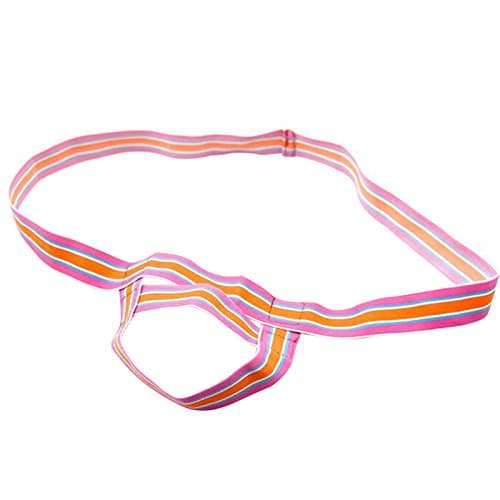 Shopantic(TM) Color ship in randoms exy Men's Elastic Strap Exotic Panties Bandage Simple Male G-string Stretchable Thongs Pe nis Sleeve Random Color