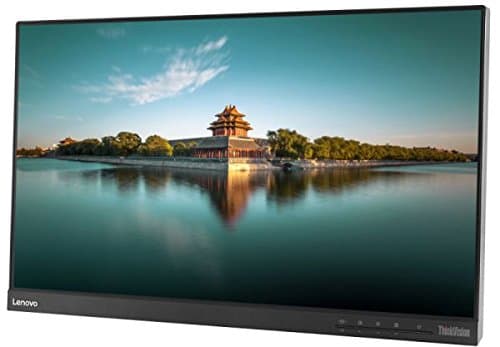 Lenovo ThinkVision T2364t 23 Inches FHD LED Backlit Touch Monitor with VGA, HDMI, DP, and 3 USB 3.0 Ports (Black)