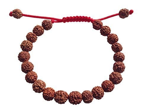 Tibetan Mala Rudraksha Wrist Mala/Bracelet for Meditation