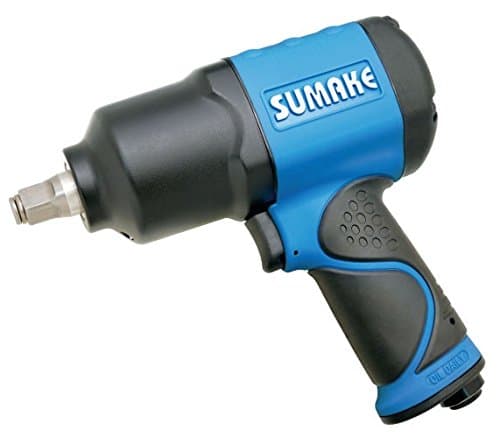 1/2 Inch Air Impact Wrench; Max Torque: 1,000 ft-lbs, 1,491 N-m, Light Weight With a Composite Body, Power and Precision for Heavy-Duty Tasks (Model ST-C554S)