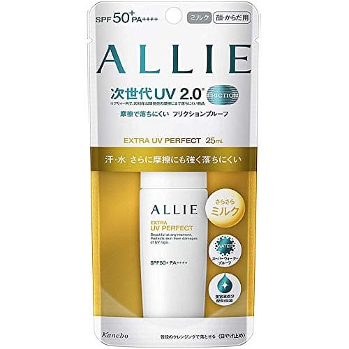 Kanebo Allie New Friction and Super Water Proof Extra UV Perfect SPF 50+/PA++++ 25ml (Green Tea Set)