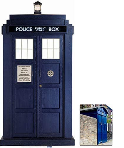 KOCAWISFan Pack - The TARDISHUGE 192cm Cardboard Cutout/Standee/Standup - BBC Doctor Who/Dr Who/Dr. Who - Includes 8x10 (25x20cm) Star Photo - Fan Pack #133
