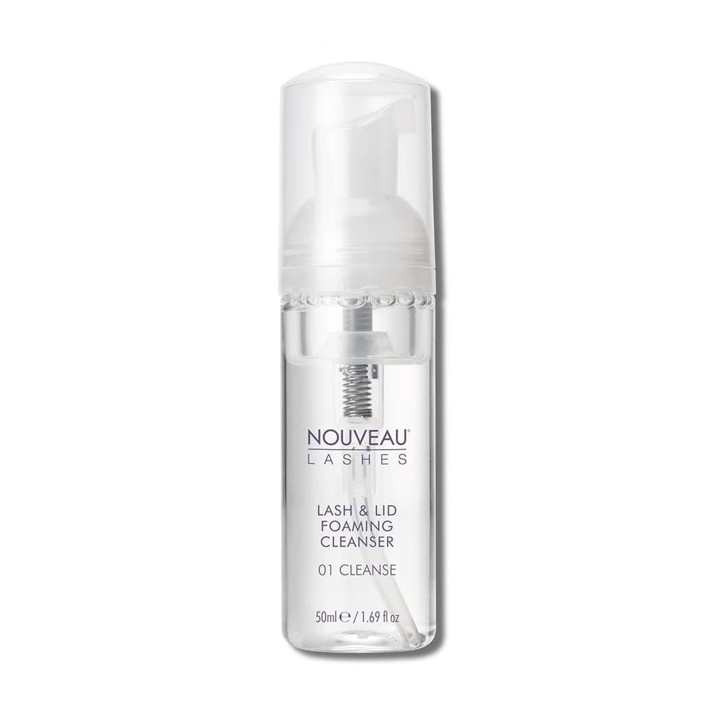 Nouveau Lashes Lash & Lid Gentle Foaming Cleanser, Encourages Optimal Lash an...