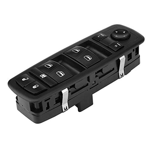Cuque Power Master Window Switch Front Left Driver Side Electric Control Button for Dodge Grand Caravan 08-10 Journey 09-14 Caravan 06-07 Town Country 08-09 Jeep Grand Cherokee 11-13 Liberty 08-09