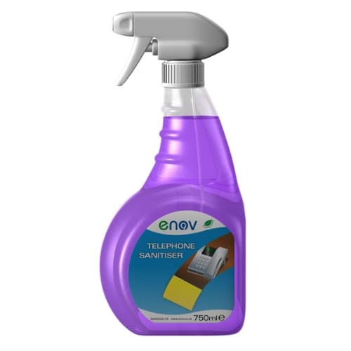 Enov H049 Telephone Sanitiser 750ml - Pack of 6