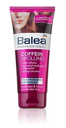 Balea Professional Caffeine Hair-Conditioner – With Biotin & Pomegranate Extract - Silicone Free, Not Tested on Animals, Vegan - 200ml