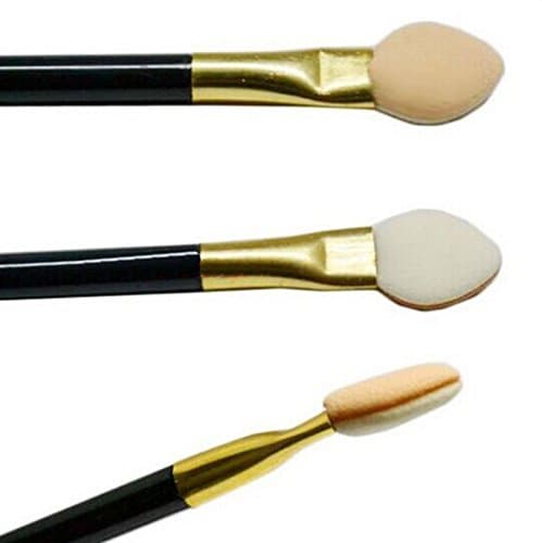 Smrroy 10Pcs Eye Shadow Eyeliner Brush Sponge Applicator Tool
