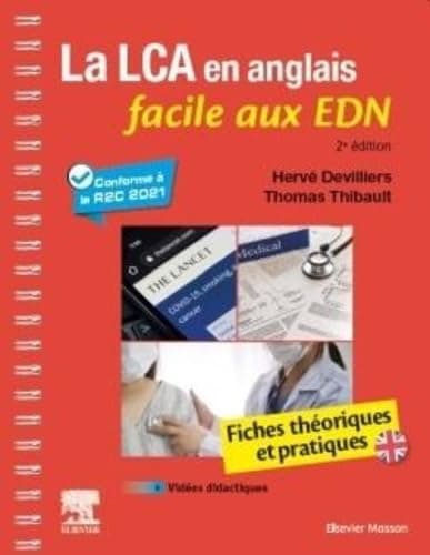 La LCA en anglais facile aux EDN: Fiches théoriques et pratiques