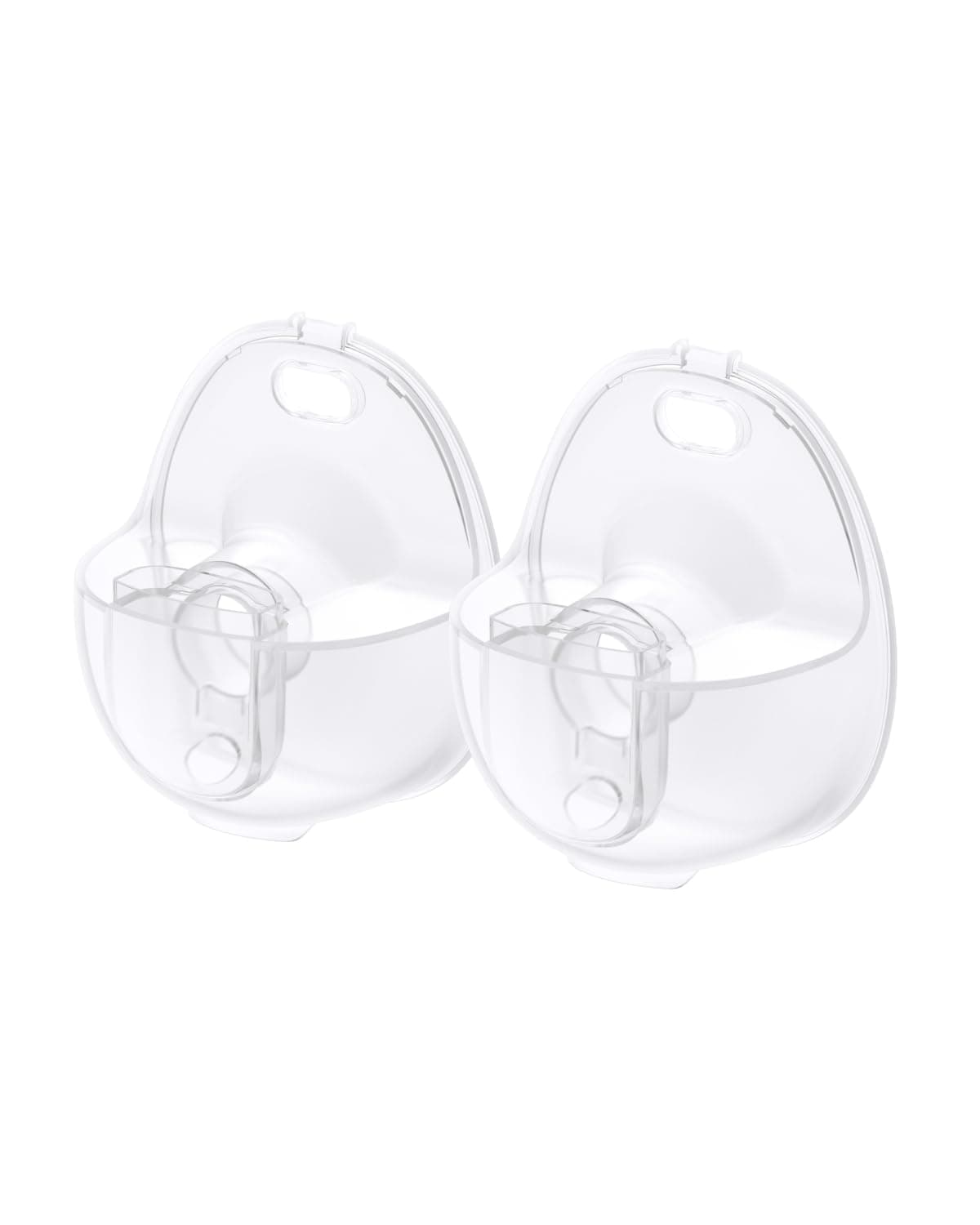 eufy Original Milk Container (2-Pack) for Wearable Breast Pump E20/S1/S1 Pro, BPA-Free Reusable Breast Pump Container Collects Up to 5 oz (150 ml) Each