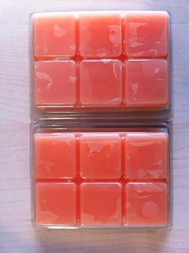 Set of Two Candy Corn Wax Melter Melt Tiles By Salt City Candle Company- America's Favorite Home Party Candle-premium Intense Fragrance for Simmer Pots