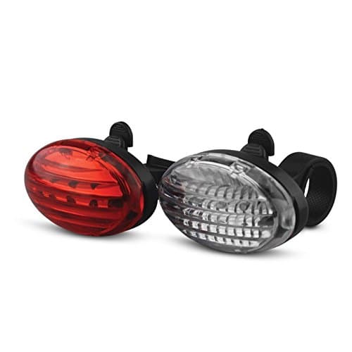 LUMiLiFE LED Oval Front and Rear Bike Lights