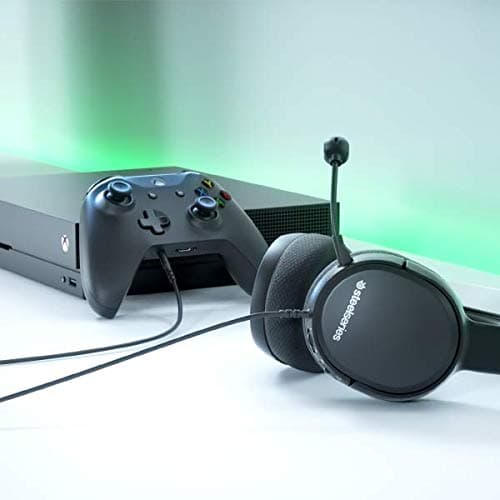 SteelSeries Arctis 1 Wired Gaming Headset – Detachable ClearCast Microphone – Lightweight Steel-Reinforced Headband – For PC, PS5, PS4, Xbox Series X|S, Xbox One, Nintendo Switch, Mobile – Black