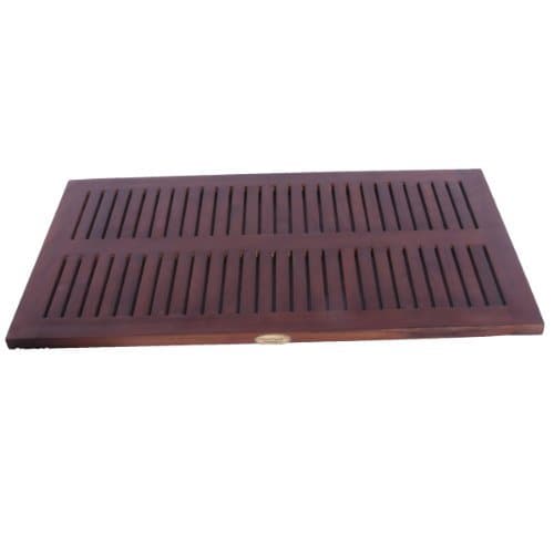 30.25 X 18.25 Teak Shower Mat- Bath, Spa, Floor, Bathtub, Floor, Entryway, Door by Decoteak