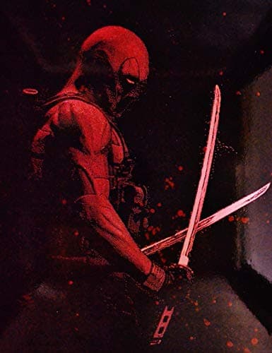 The Merc With A Mouth - Spray Paint and Splatter on Steel Metal Poster