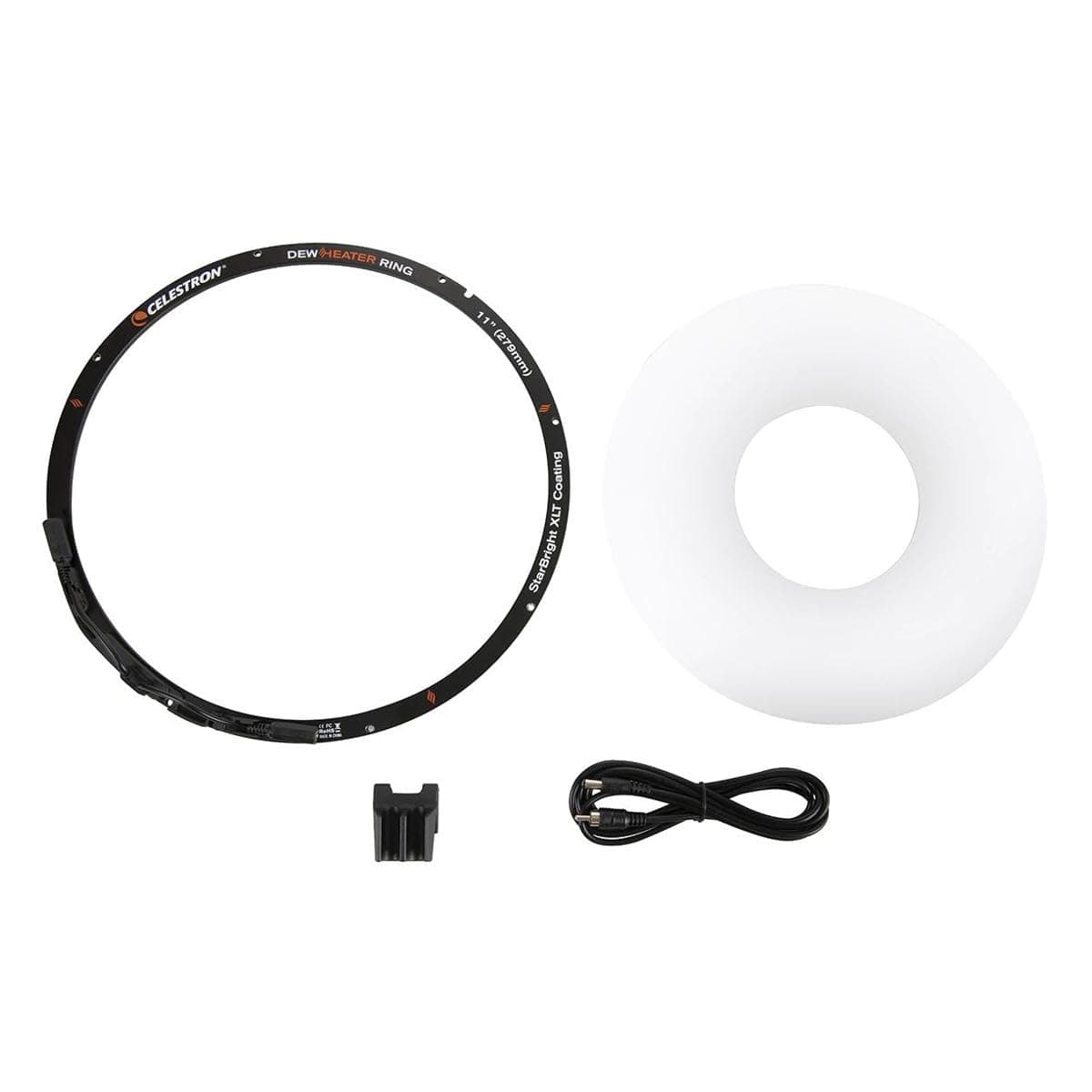 Celestron – Dew Heater Ring – Aluminum Dew Prevention – Compatible 11” Schmidt-Cassegrain, EdgeHD, RASA Telescope Black