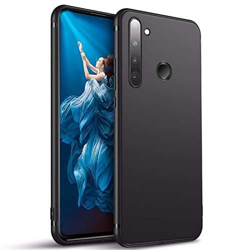 ValueActive Back Cover for Realme 5 Pro (thermoplastic_Polyurethane, Polycarbonate_Soft Black)
