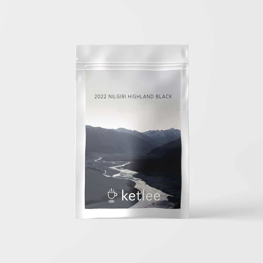 Ketlee 2022 Nilgiri Highland Black | Premium Loose Leaf Black Tea from Coonoor, Nilgiri | Shop Nilgiri Loose Leaf Black Tea Online | Winter Frost Tea (100 gram)