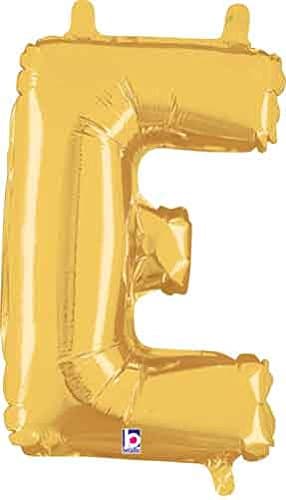 Single Source Party Supplies 14" Gold Letter E Air-Fill Balloon
