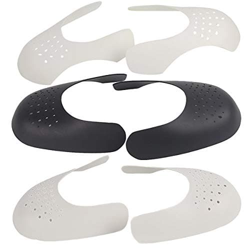 3 Pair Shoe Crease Protector, Crease Protectors for the air force, Toe Box Crease Preventers, sneaker shields, Soft Material, for Men's 7-12 / Women's 5-8