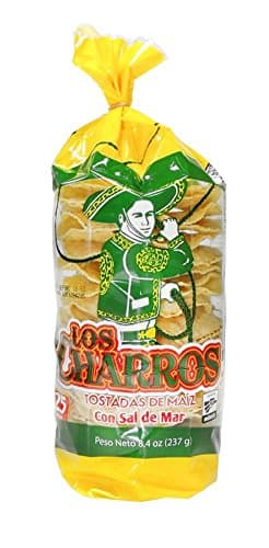 Los Charros Corn Tostadas With Sea Salt, 1 Count (MEXICAN FOOD)