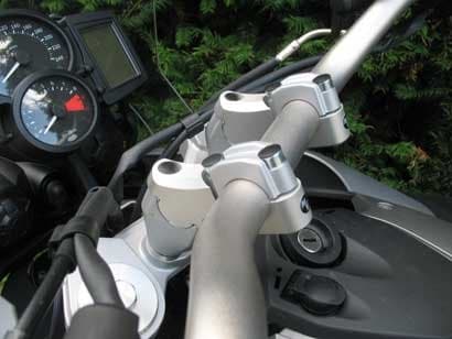 MV Verholen Handlebar Riser provides 50mm move (2 inch) for BMW F800GS VER-4901-901311
