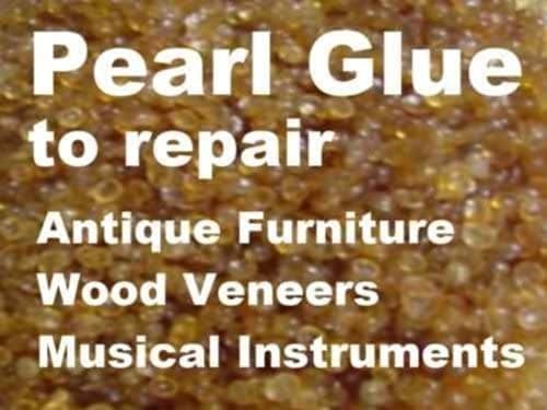 Endlessgreen -Pearl Glue - 251 high gram strength - Natural Hide Glue for Wood, Cloth & Leather - Weight 100 grams