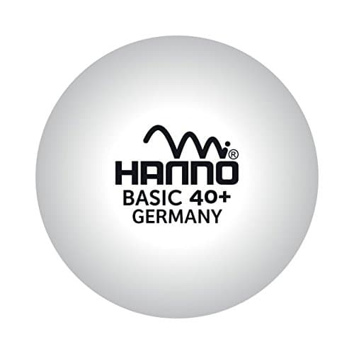 Hanno Basic 1 * Table Tennis Balls – Set of 72 Balls – White