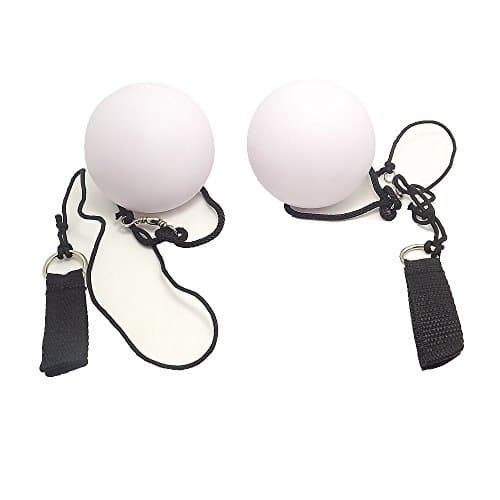 New1 Pair LED POI Thrown Balls for Professional Belly Dance Level Hand