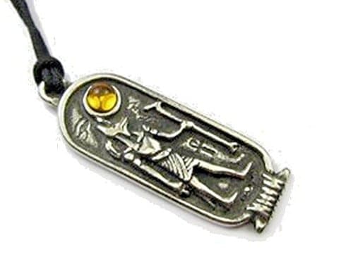 Starlinks Egyptian Zodiac; Anubis Pewter Pendant