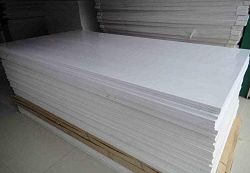 Full Sheet 48"x 96" White PVC Foam Board Sheet 1/4"Thick