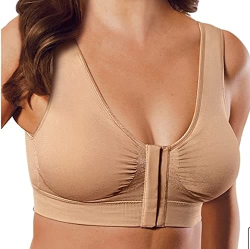 Miracle Bamboo Comfort Bra with Viscose from Bamboo (Bust 46-50), Beige, XXX-Large