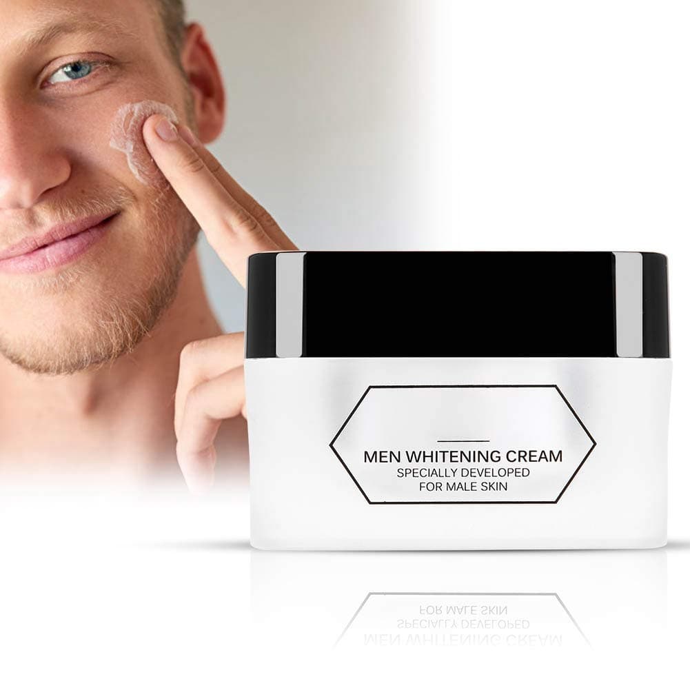 Mens Face Cream,Moisturizing Whitening Cream Cover Pore Scar Isolation BB Cream Brighten Skin Tone, Improve Dull Cover, Spotted Pores 50g