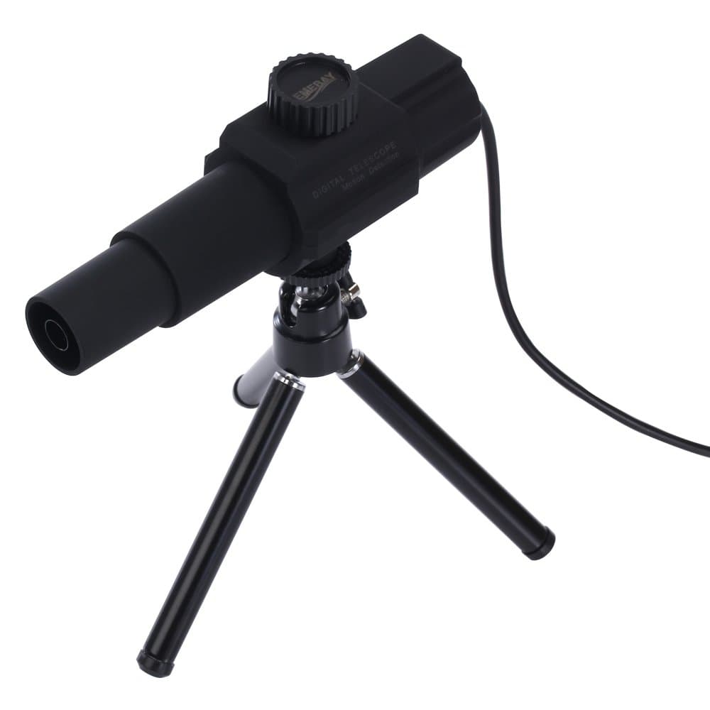 EMEBAY – HD 2MP Smart Digital Telescope Camera Adjustable Focus Monocular for 2KM Long-distance Monitor Watch Monitor System with Portable Tripod