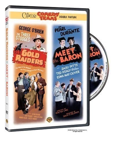 The Three Stooges - Meet the Baron/The Gold Raiders by Warner Home Video by Walter Lang Edward Bernds