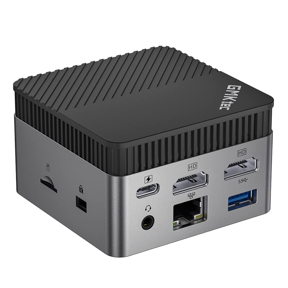 Domary NucBox KB5 Mini PC Intel 11th Jasper Lake N5105 Processor Intel UHD Graphics GPU 8GB+256GB Memory Multiple Ports EU Plug