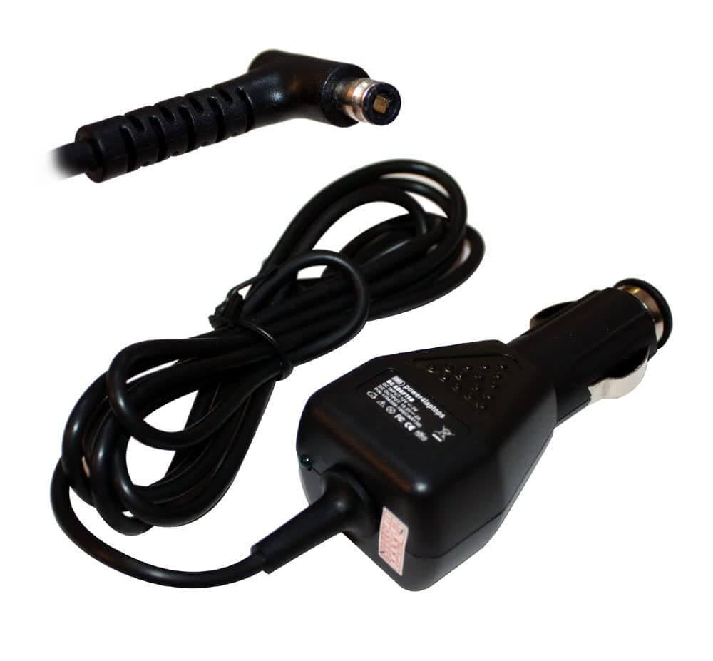 Power4Laptops DC Adapter Laptop Car Charger Compatible with Sony Vaio SVT112A2WM