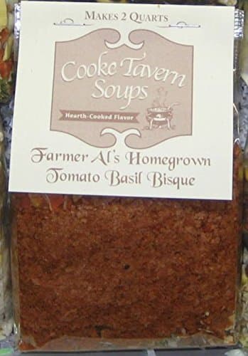 Farmer Al's Homegrown Tomato Basil Bisque Soup Mix - Cooke Tavern Soups (2 Pack)