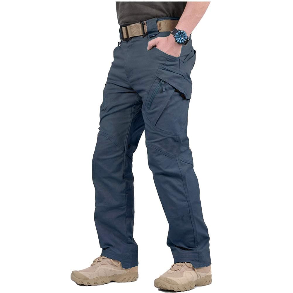 CARWORNIC Gear Men's Hiking Tactical Pants Lightweight Cotton Outdoor Military Combat Cargo Trousers