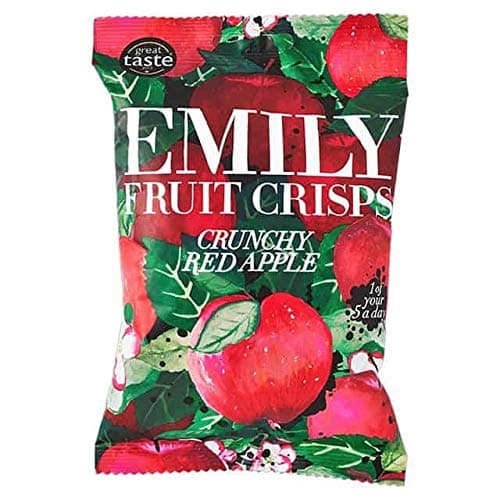 Emily Fruit Crisps | Crunchy Apple | 12 x 30g