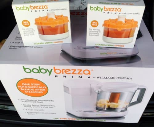 Baby Brezza Prima + 2 Quattros + Cookbook