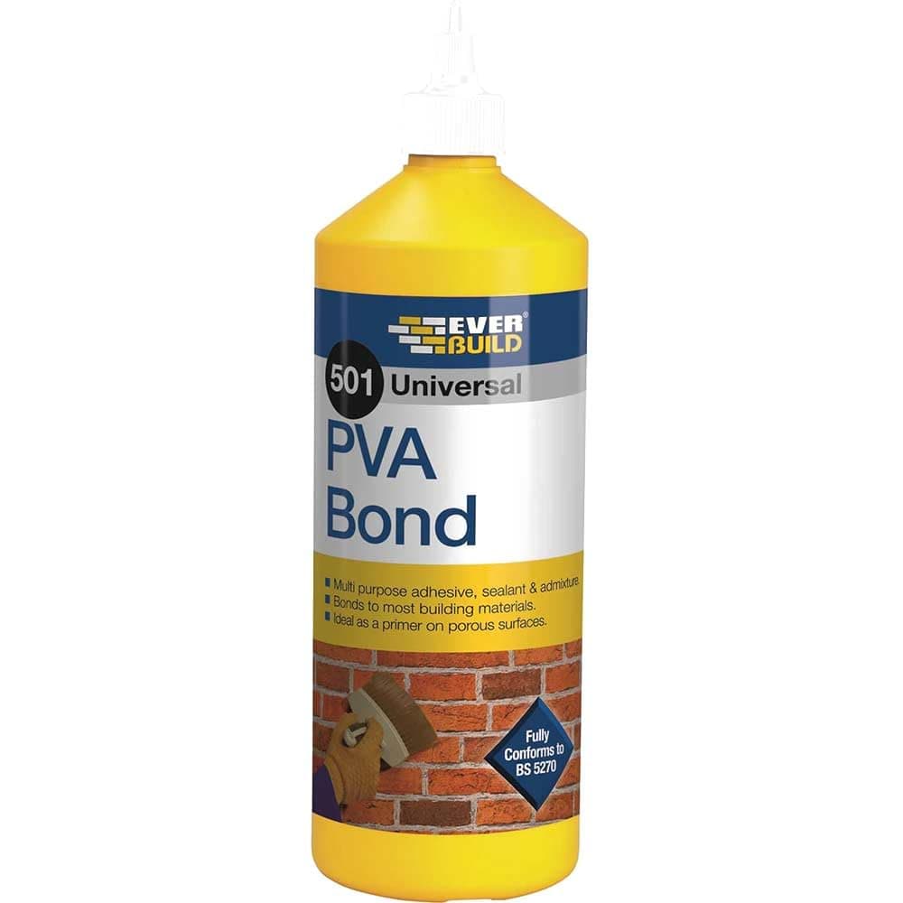 Everbuild 501 Universal PVA Bond, 500 ml (Pack of 1)
