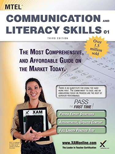 MTEL Communication and Literacy Skills 01 Teacher Certification Study Guide Test Prep Third Edition, Revised