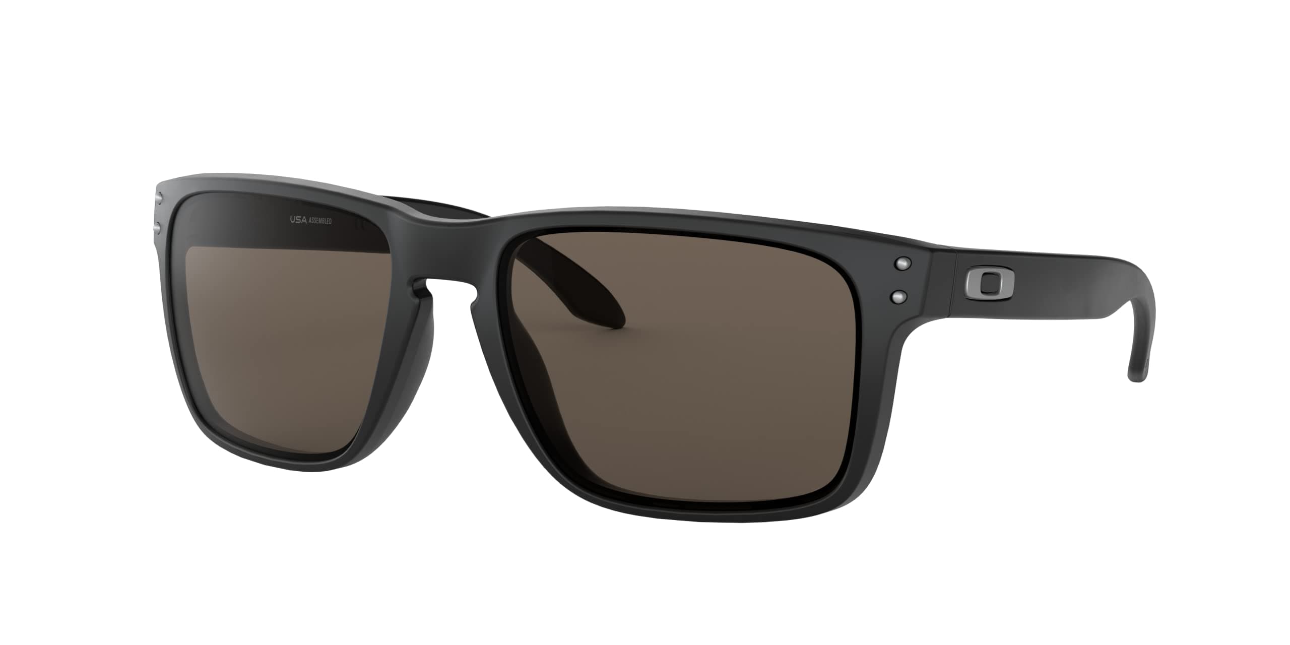Mens OO9417 Holbrook XL Square Sunglasses, Matte Black/Warm Grey, 59 mm